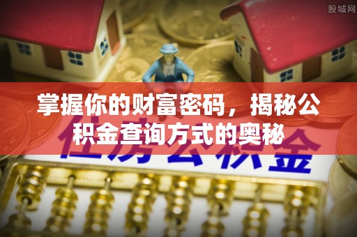 怒江掌握你的财富密码，揭秘公积金查询方式的奥秘
