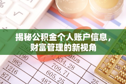 怒江揭秘公积金个人账户信息，财富管理的新视角