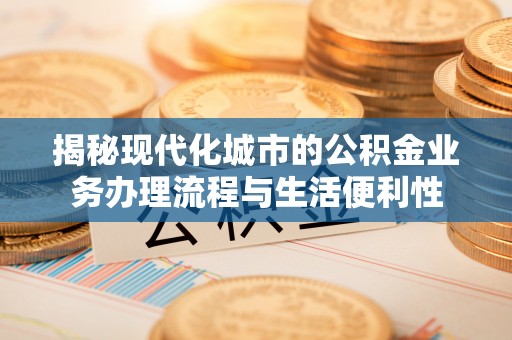 怒江揭秘现代化城市的公积金业务办理流程与生活便利性