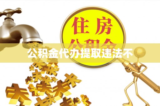 怒江公积金代办提取违法不