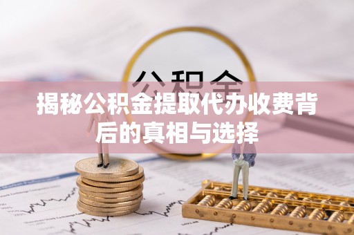 怒江揭秘公积金提取代办收费背后的真相与选择