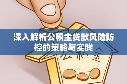 怒江深入解析公积金贷款风险防控的策略与实践