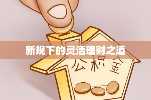 怒江新规下的灵活理财之道
