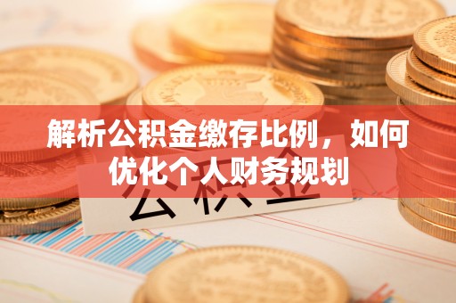 怒江解析公积金缴存比例，如何优化个人财务规划