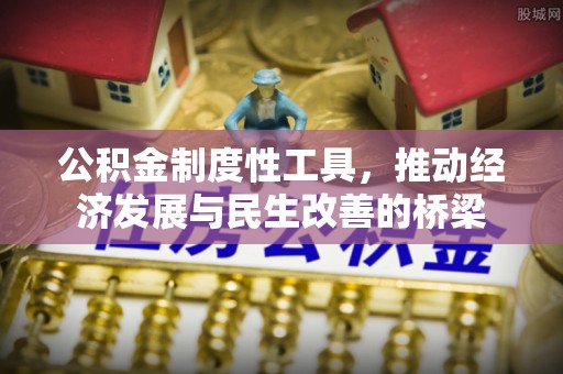 怒江公积金制度性工具，推动经济发展与民生改善的桥梁