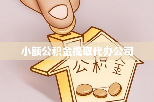 怒江小额公积金提取代办公司