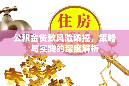 怒江公积金贷款风险防控，策略与实践的深度解析