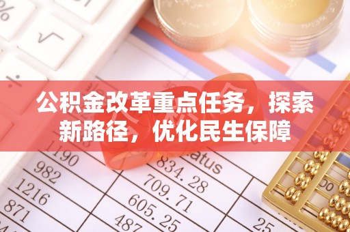 怒江公积金改革重点任务，探索新路径，优化民生保障