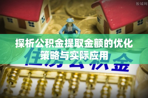 怒江探析公积金提取金额的优化策略与实际应用