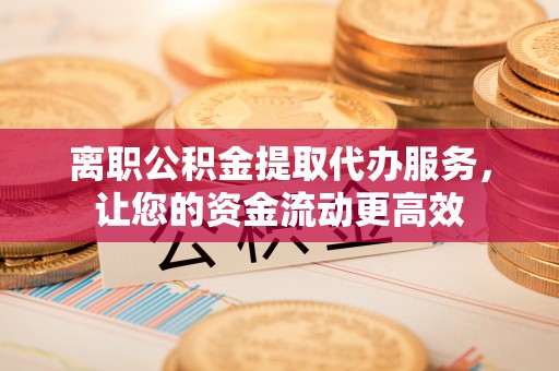 怒江离职公积金提取代办服务，让您的资金流动更高效