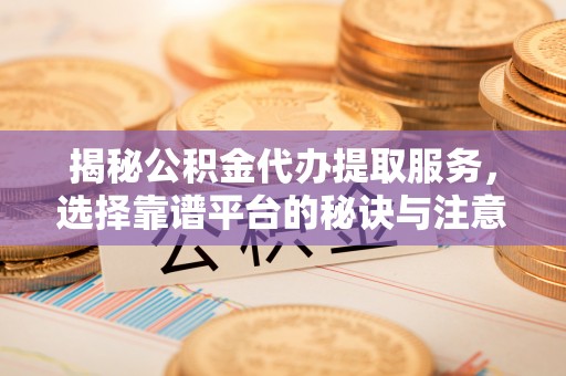 怒江揭秘公积金代办提取服务，选择靠谱平台的秘诀与注意事项