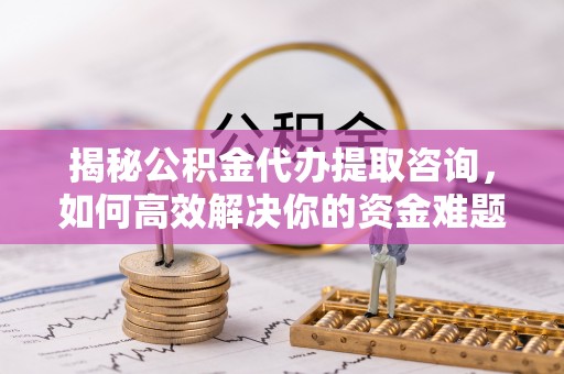 怒江揭秘公积金代办提取咨询，如何高效解决你的资金难题