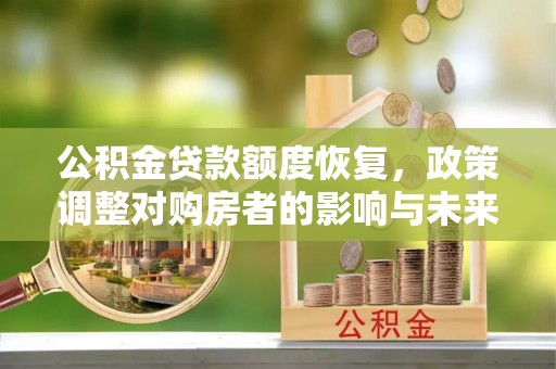 怒江公积金贷款额度恢复，政策调整对购房者的影响与未来展望