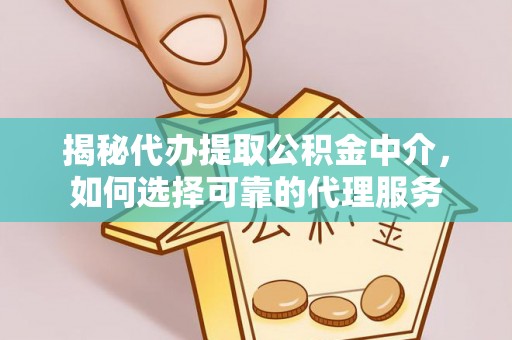 怒江揭秘代办提取公积金中介，如何选择可靠的代理服务