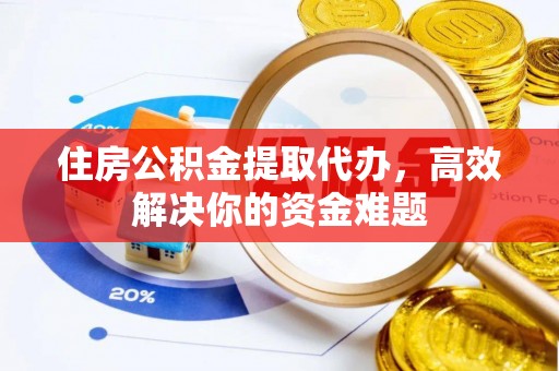 怒江住房公积金提取代办，高效解决你的资金难题