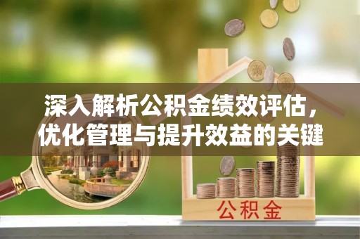 怒江深入解析公积金绩效评估，优化管理与提升效益的关键路径