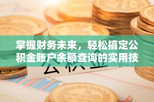 怒江掌握财务未来，轻松搞定公积金账户余额查询的实用技巧