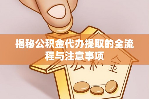 怒江揭秘公积金代办提取的全流程与注意事项