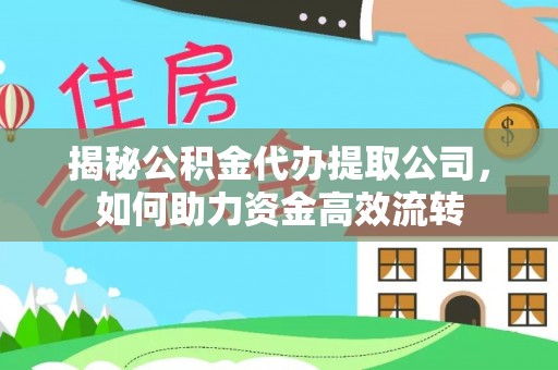 怒江揭秘公积金代办提取公司，如何助力资金高效流转