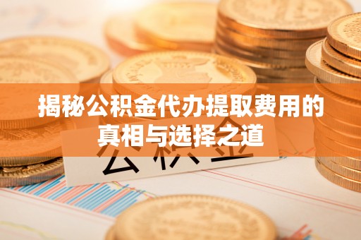 怒江揭秘公积金代办提取费用的真相与选择之道