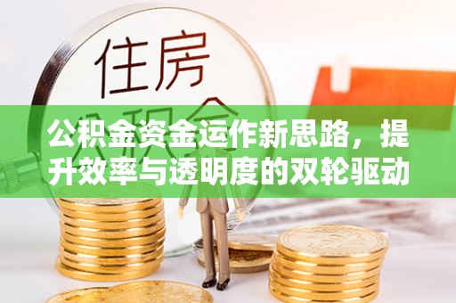 怒江公积金资金运作新思路，提升效率与透明度的双轮驱动