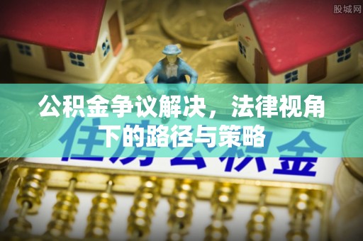 怒江公积金争议解决，法律视角下的路径与策略