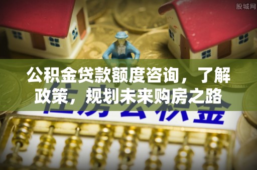 怒江公积金贷款额度咨询，了解政策，规划未来购房之路