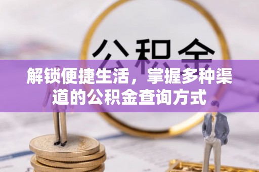 怒江解锁便捷生活，掌握多种渠道的公积金查询方式