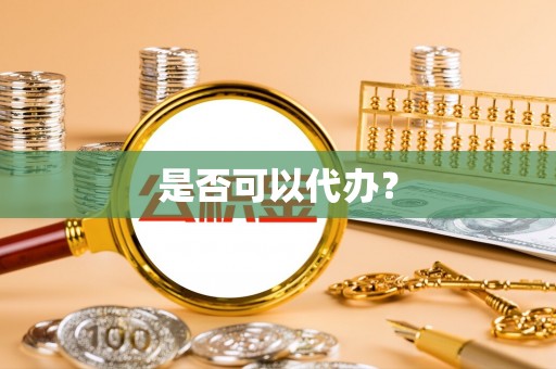 怒江是否可以代办？