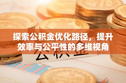 怒江探索公积金优化路径，提升效率与公平性的多维视角