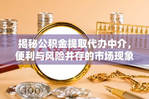 怒江揭秘公积金提取代办中介，便利与风险并存的市场现象