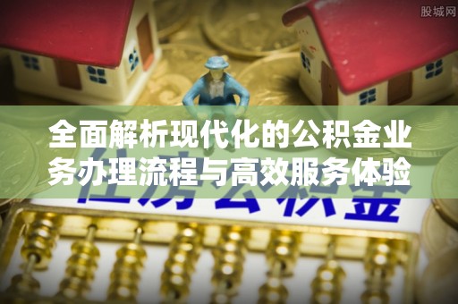 怒江全面解析现代化的公积金业务办理流程与高效服务体验