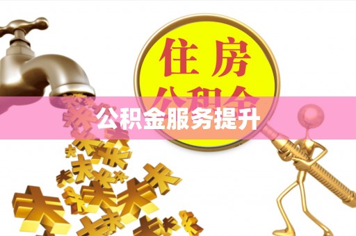怒江公积金服务提升