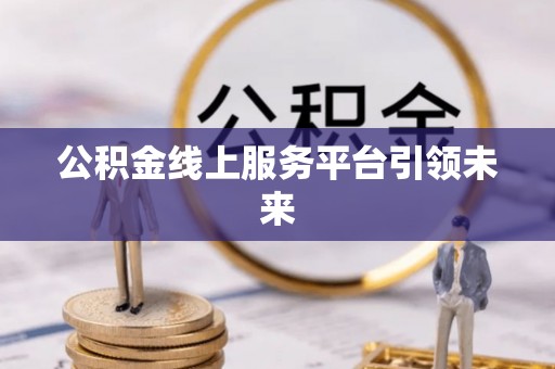 怒江公积金线上服务平台引领未来
