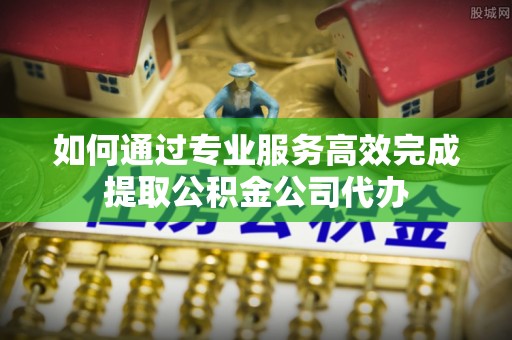 怒江如何通过专业服务高效完成提取公积金公司代办