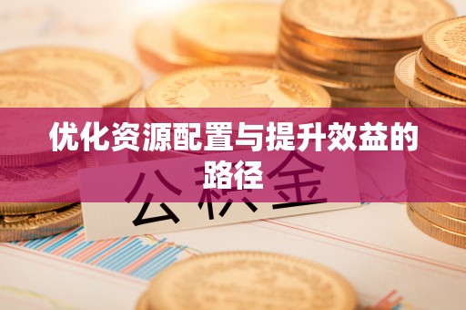 怒江优化资源配置与提升效益的路径