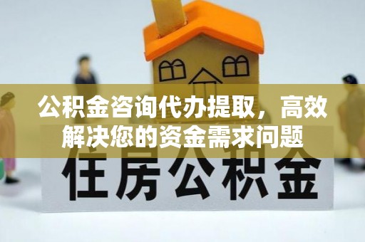 怒江公积金咨询代办提取，高效解决您的资金需求问题