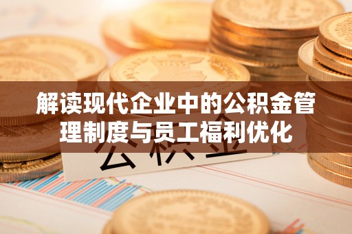 怒江解读现代企业中的公积金管理制度与员工福利优化