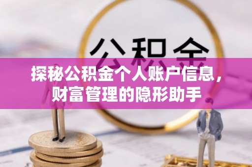 怒江探秘公积金个人账户信息，财富管理的隐形助手