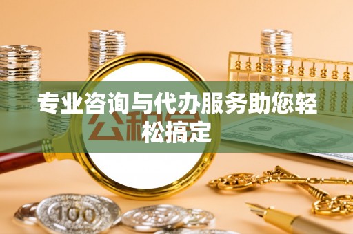 怒江专业咨询与代办服务助您轻松搞定