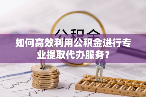 怒江如何高效利用公积金进行专业提取代办服务？