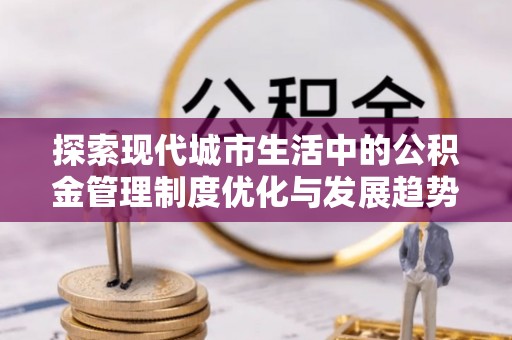 怒江探索现代城市生活中的公积金管理制度优化与发展趋势