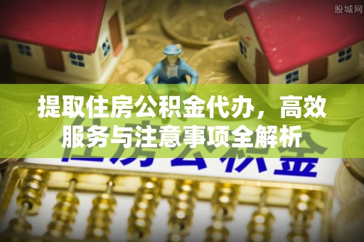 怒江提取住房公积金代办，高效服务与注意事项全解析